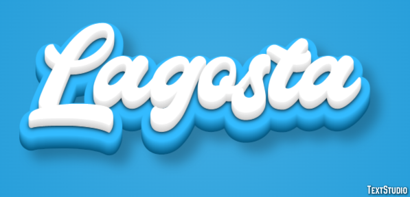 Lagosta Texteffekt