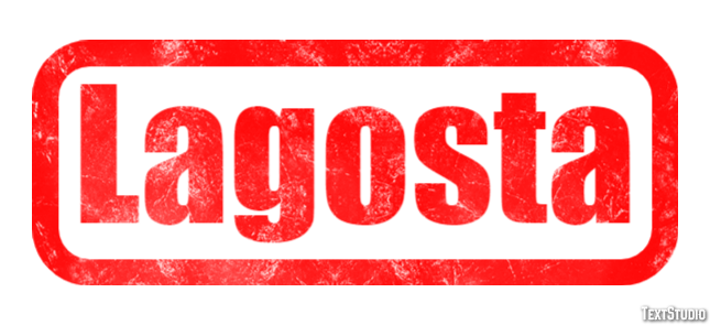 Lagosta Texteffekt