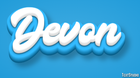 Devon Text Effect
