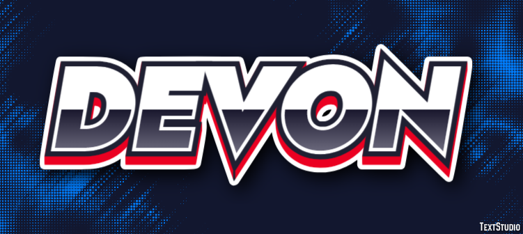Devon Text Effect