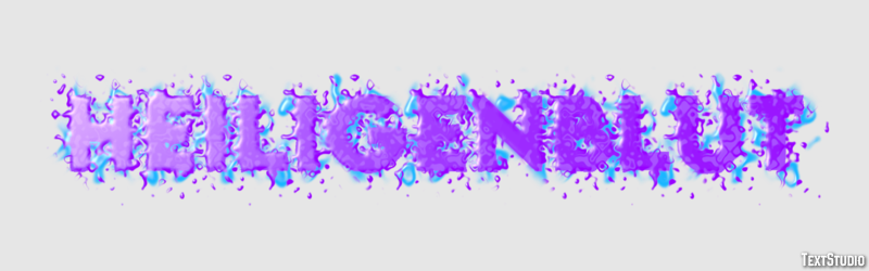 Heiligenblut Effet de Texte