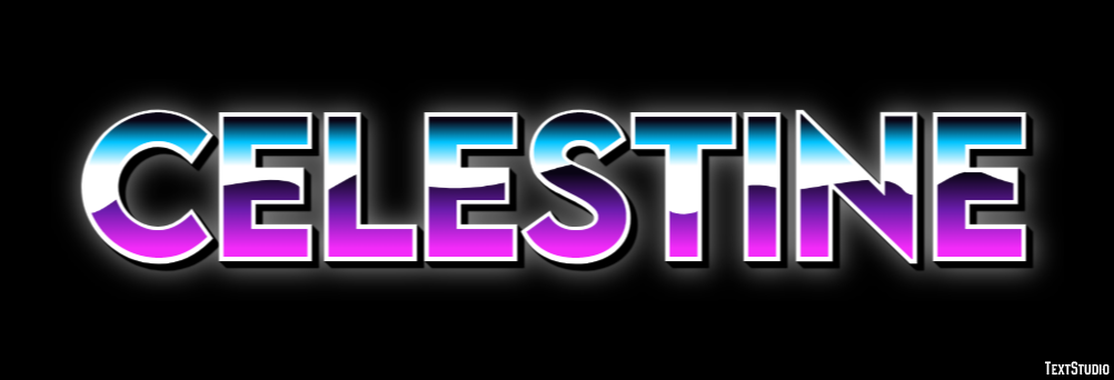 Celestine Эффект текста