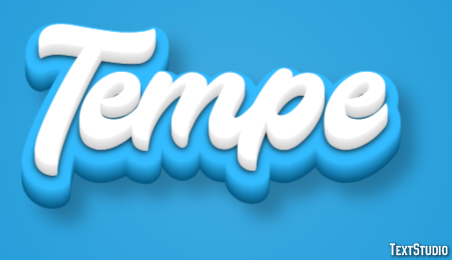 Tempe テキスト効果