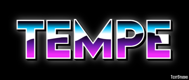 Tempe テキスト効果