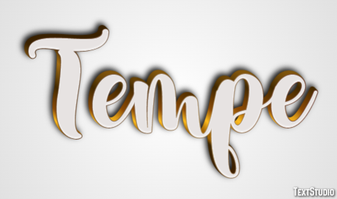 Tempe テキスト効果