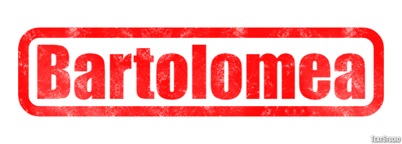 Bartolomea Effetto testo