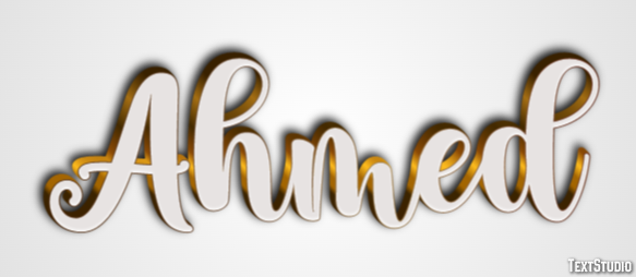 Ahmed Text Effect
