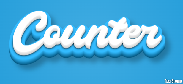 Counter Text Effect