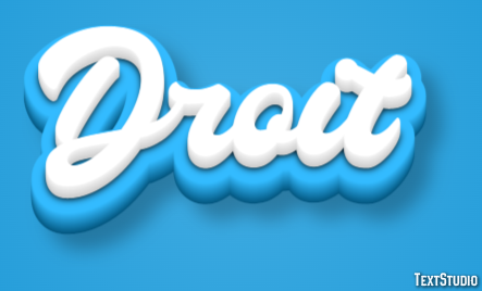 Droit Effet de Texte