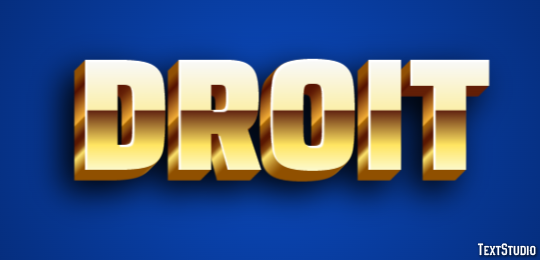 Droit Effet de Texte