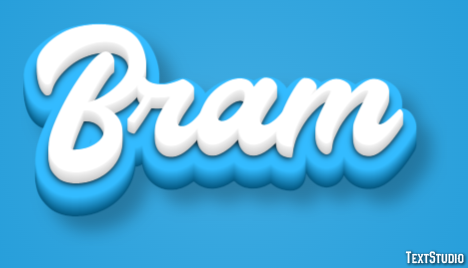 Bram テキスト効果