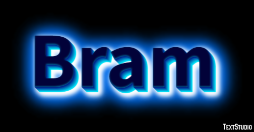 Bram Tekst Effect