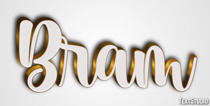 Bram テキスト効果