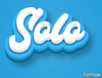 Solo Efeito de texto