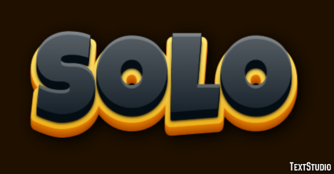 Solo Effet de Texte