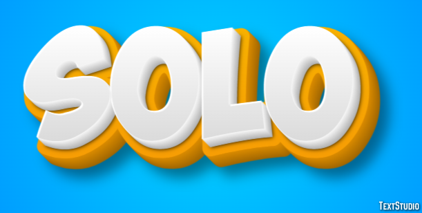 Solo Effet de Texte