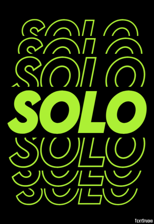 Solo Texteffekt