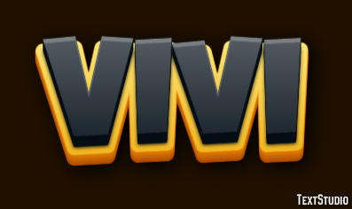 Vivi Text effect