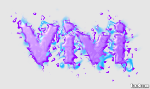 Vivi Text effect