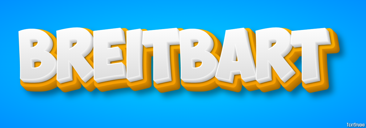 Breitbart Efeito de texto