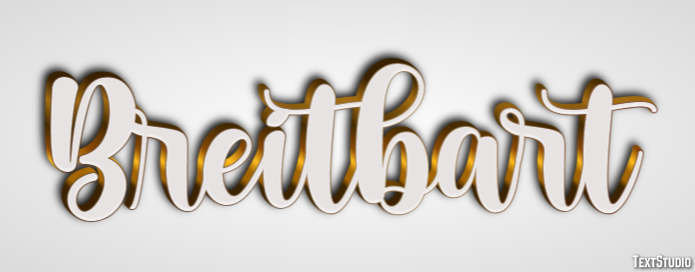 Breitbart Efeito de texto