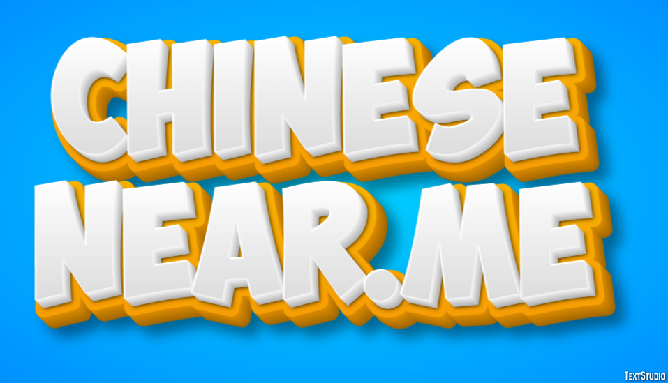 Chinese Near.me Texteffekt