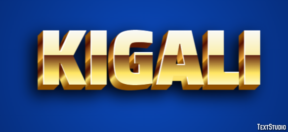 Kigali テキスト効果