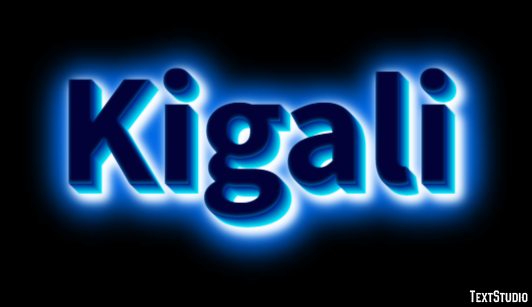 Kigali Texteffekt