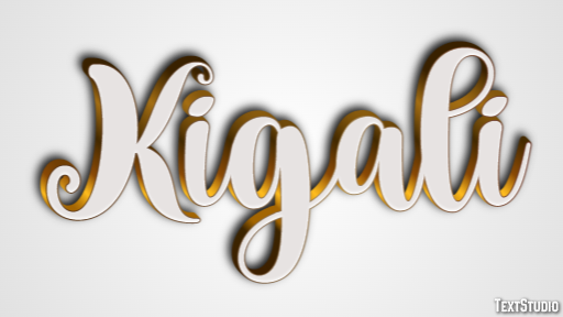 Kigali テキスト効果