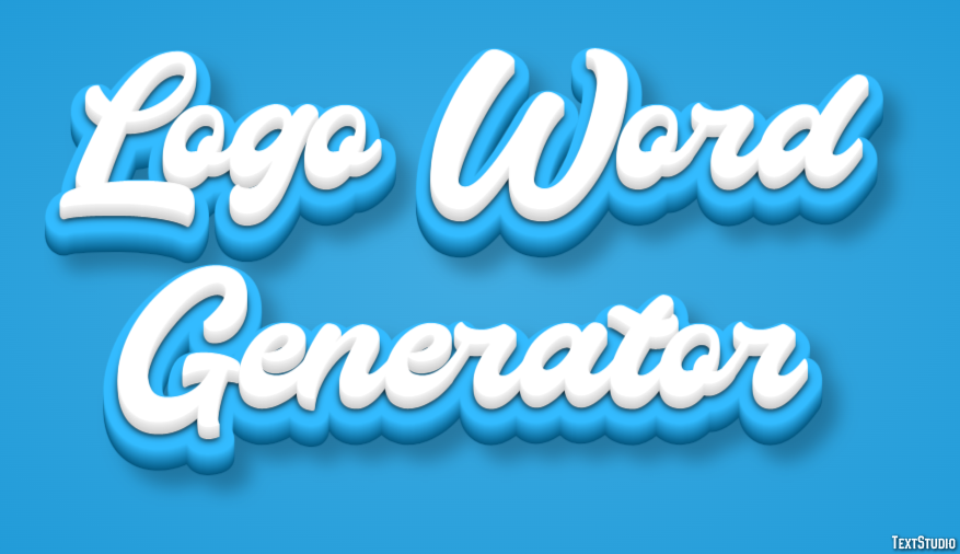 Logo Word Generator Effetto testo