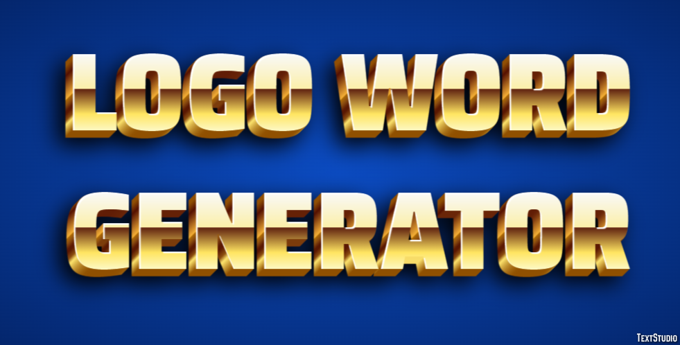 Logo Word Generator Effetto testo