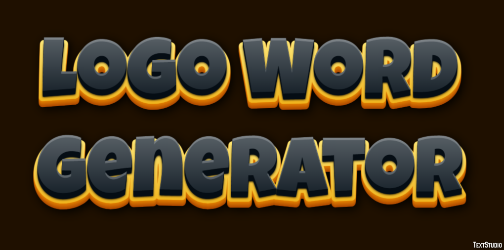 Logo Word Generator Effetto testo