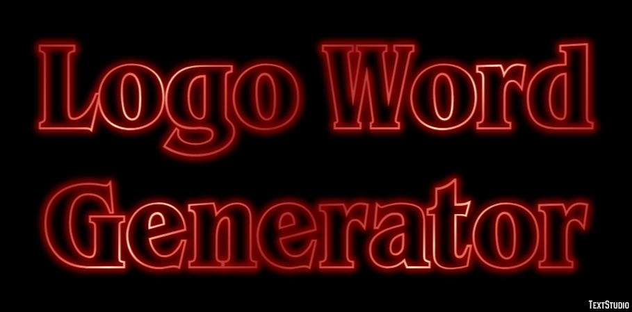 Logo Word Generator Effetto testo