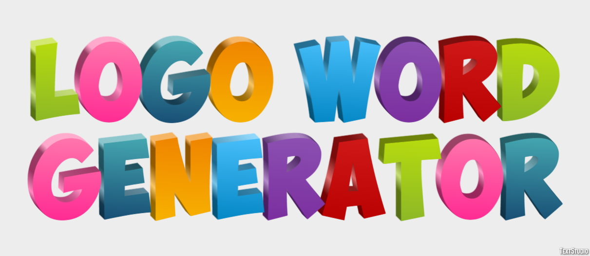 Logo Word Generator Effetto testo