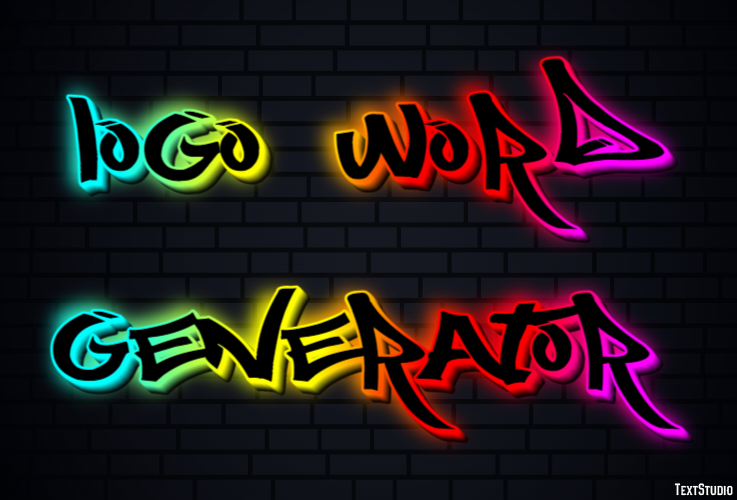 Logo Word Generator Effetto testo