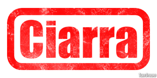 Ciarra Text effect