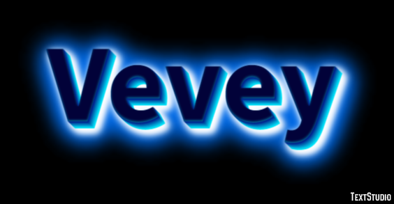 Vevey Efekt tekstowy