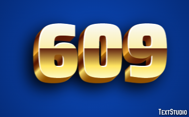 609 Text Effect