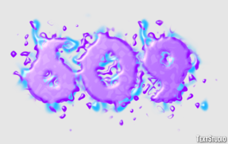 609 Text Effect