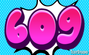 609 Text Effect