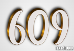 609 Text Effect