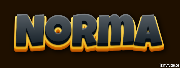 Norma Texteffekt