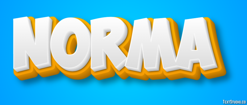 Norma Texteffekt