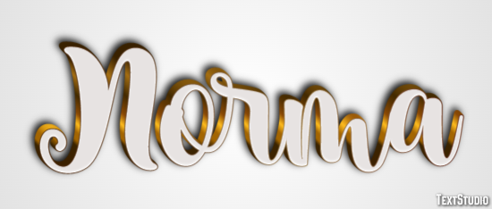 Norma Texteffekt