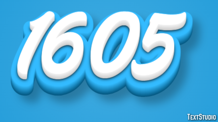 1605 Efeito de texto