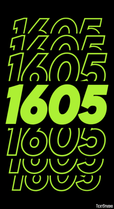 1605 Efeito de texto