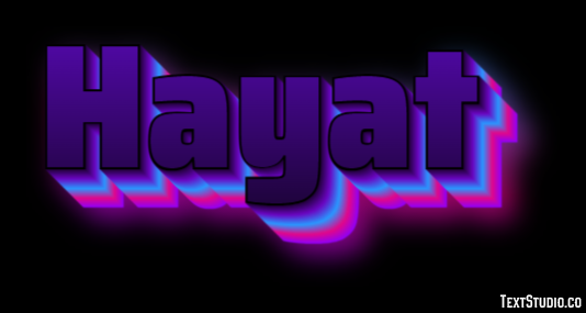 Hayat Effetto testo