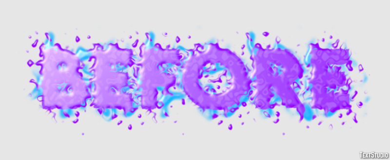 Before Text Effect