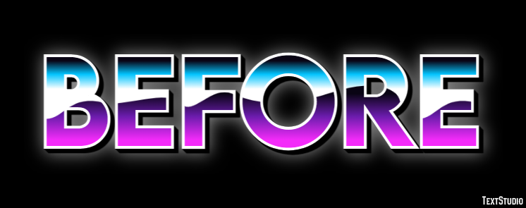 Before Text Effect
