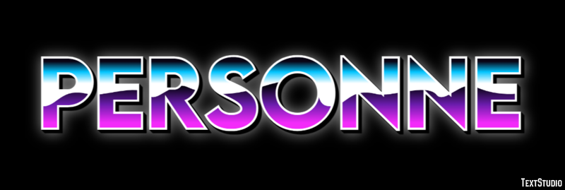 Personne Effet de Texte